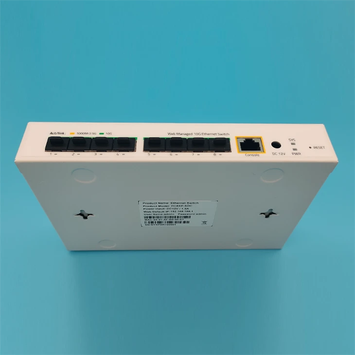 Layer3 8-port 10G SFP+ Switch