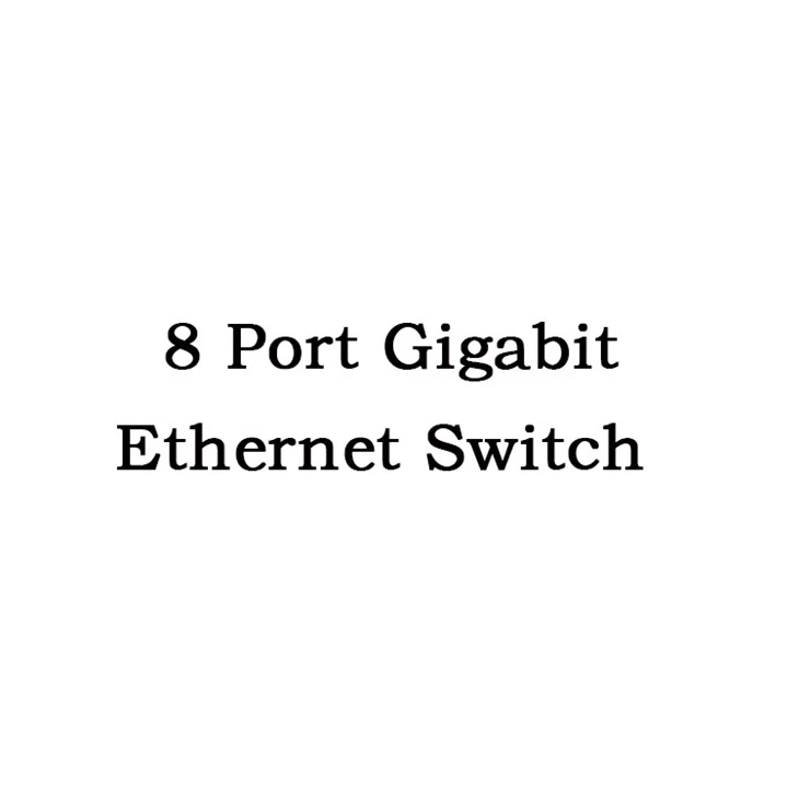 8 Port Gigabit Ethernet Swiċċ